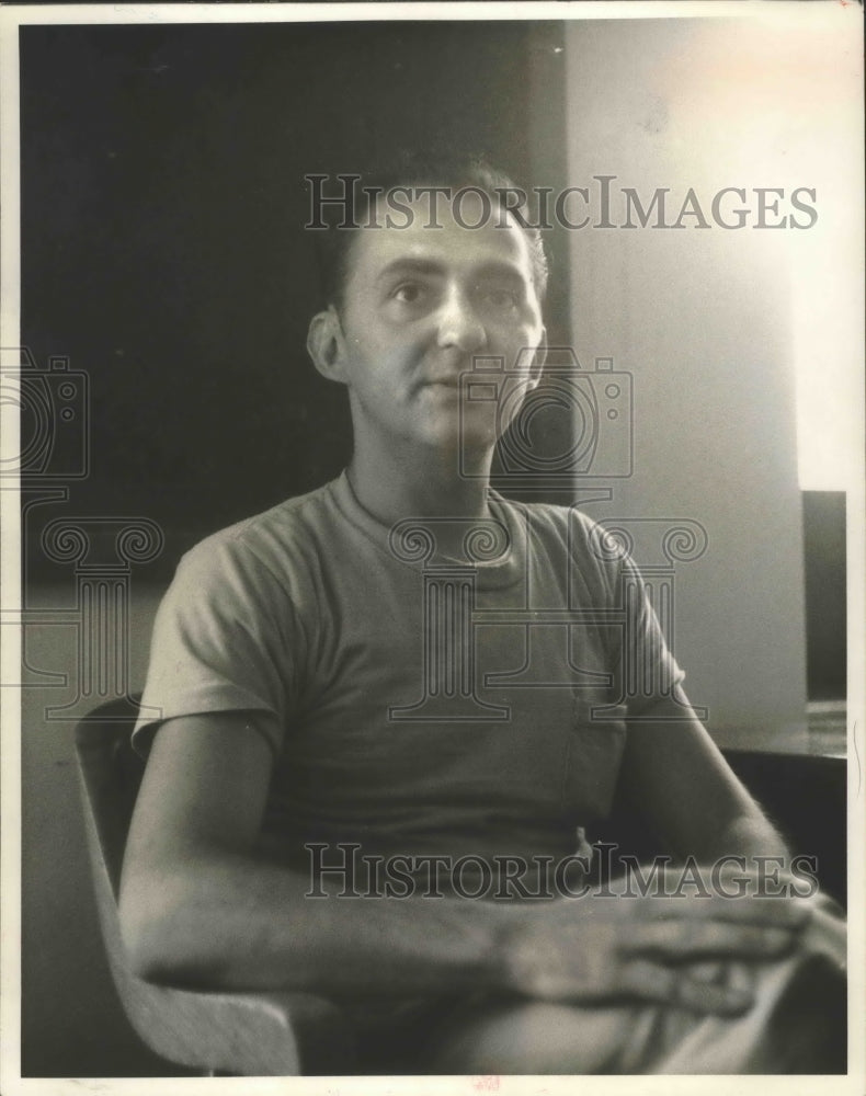 1958 Press Photo Milwaukee's Jospeh Mojto testifies in court- Historic Images
