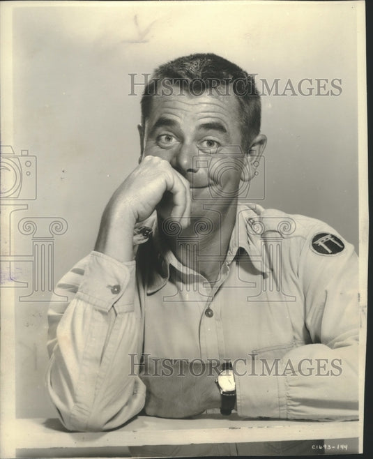 1957 Press Photo Glenn Ford starring in "Teahouse of the August Moon"- Historic Images