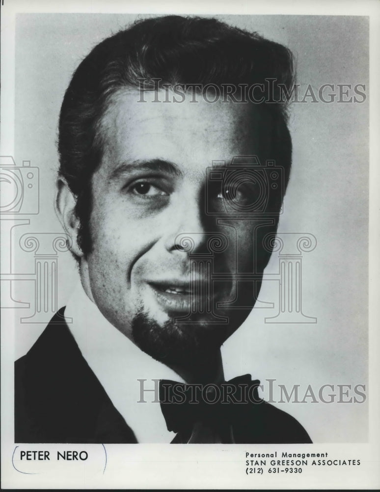 1971 Press Photo Peter Nero, professional jazz pianist.- Historic Images