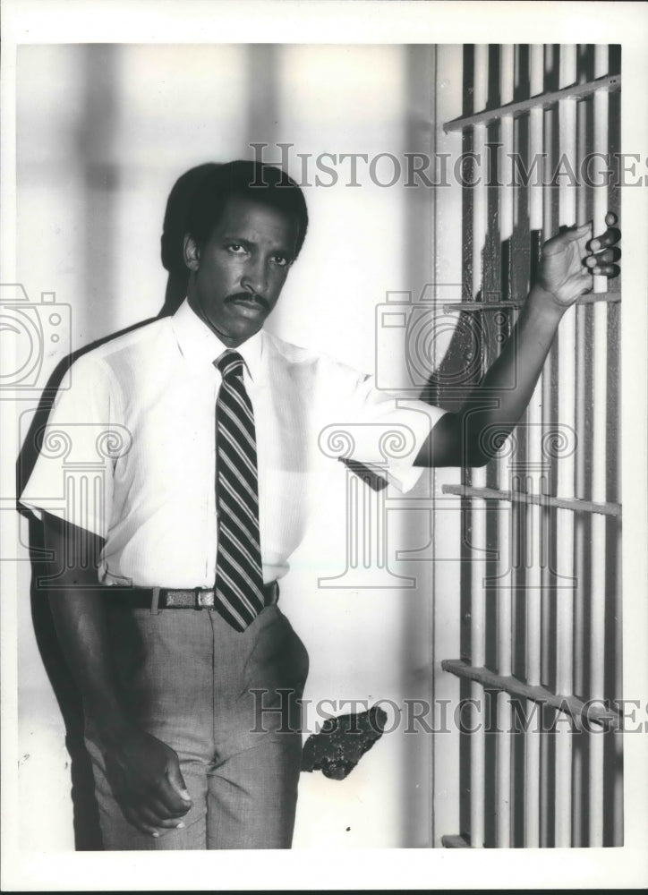 1987 Press Photo Dorian Harewood In &#39;Guilty Of Innocence The Lenell Geter Story&#39;- Historic Images