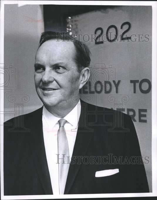 1966 Press Photo Elmer F. Regner, theater actor- Historic Images