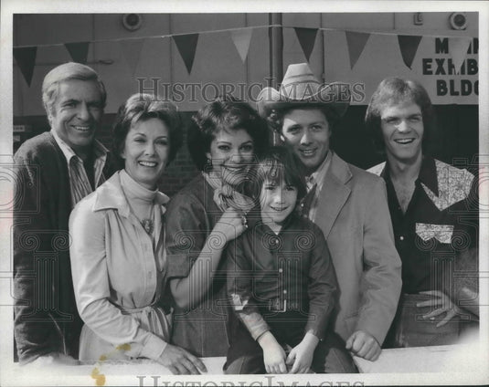 1976 Press Photo cast of "State Fair" on CBS-TV - mjp26990- Historic Images