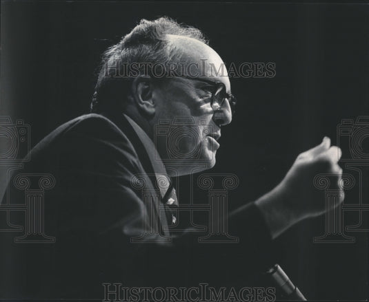1984 Press Photo Daniel Maguire Theologian Marquette University, Milwaukee, WI- Historic Images