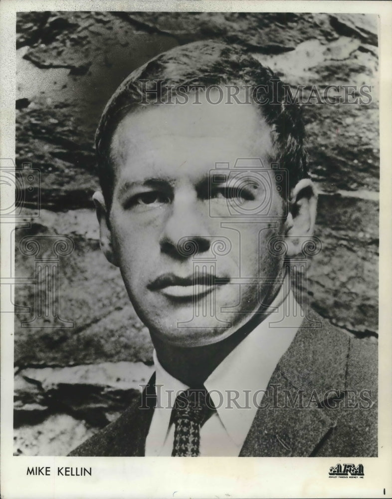 1967 Press Photo Actor Mike Kellin- Historic Images