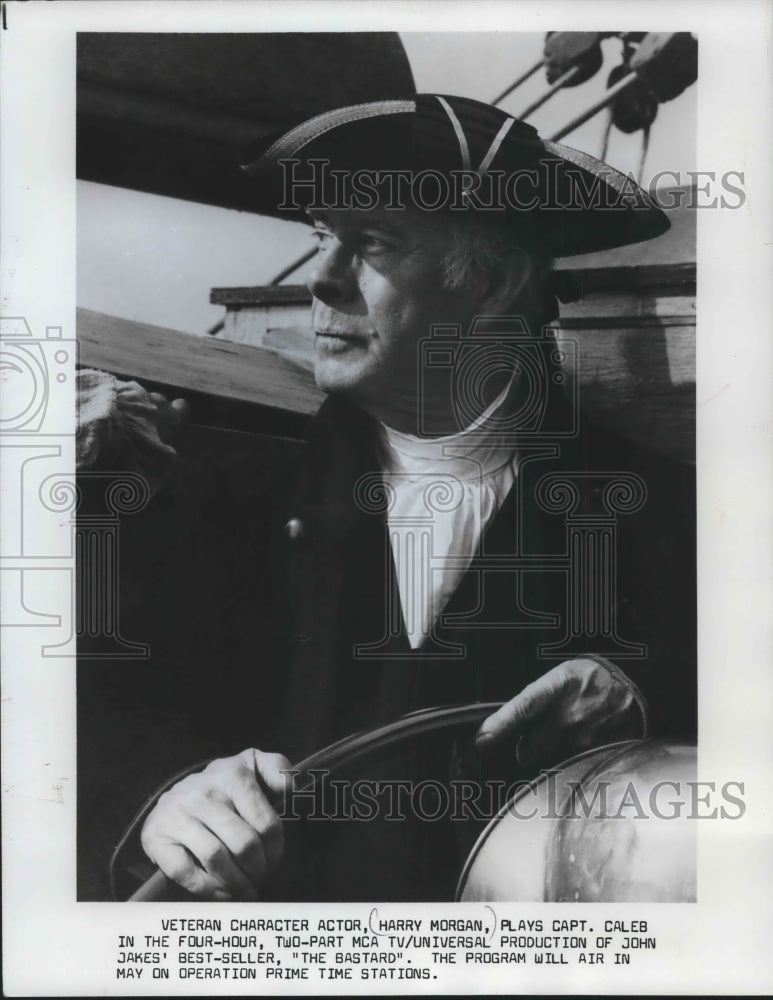 1978 Press Photo Harry Morgan in "The Bastard" - mjp28053- Historic Images
