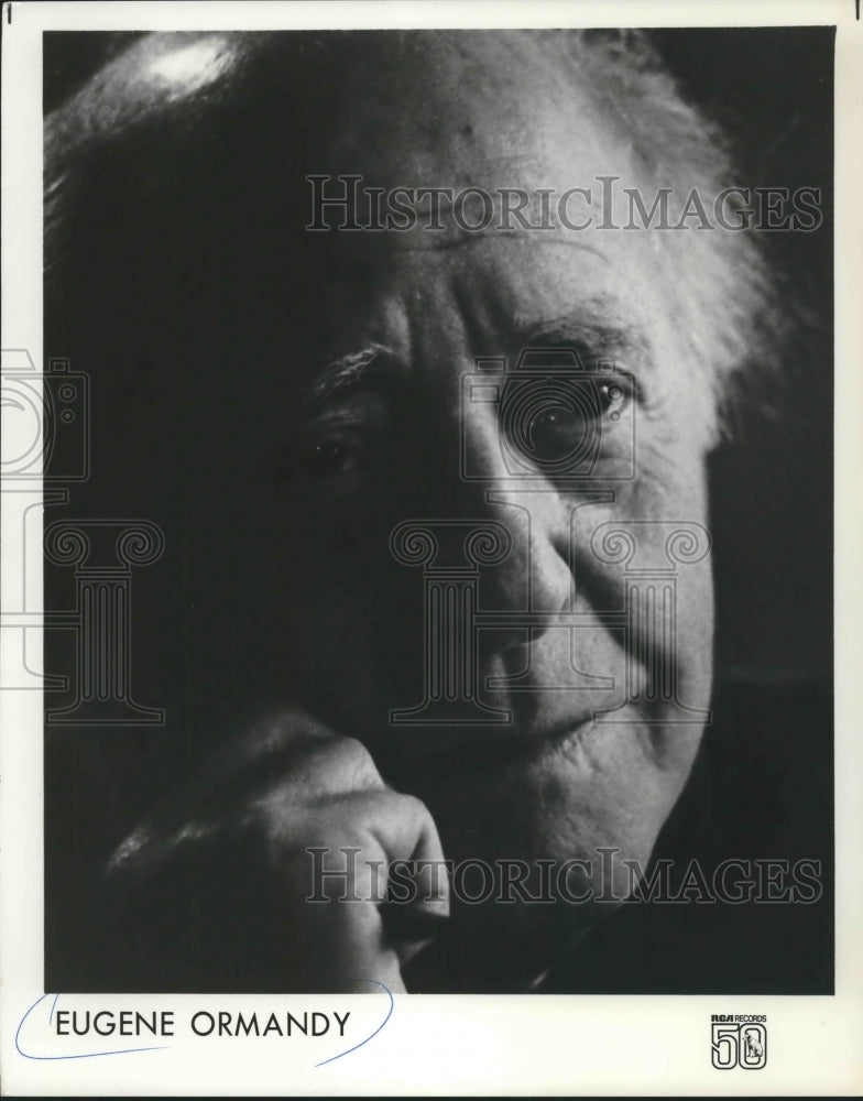 1979 Press Photo Conductor Eugene Ormandy - mjp28121- Historic Images