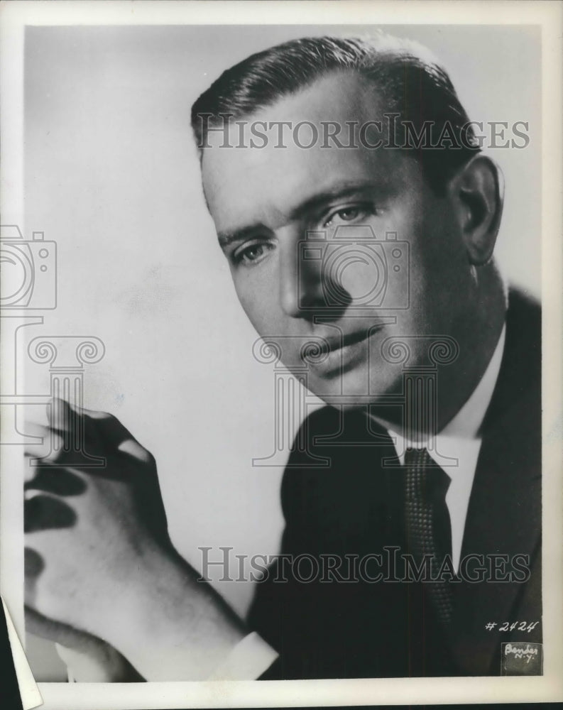 1962 Press Photo Grant Johannesen, pianist- Historic Images