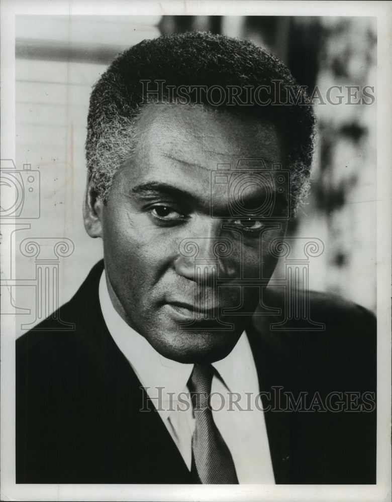 1968 Press Photo Actor Percy Rodriguez