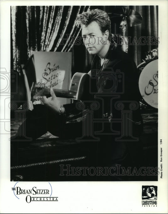 Press Photo The Brian Setzer Orchestra- Historic Images