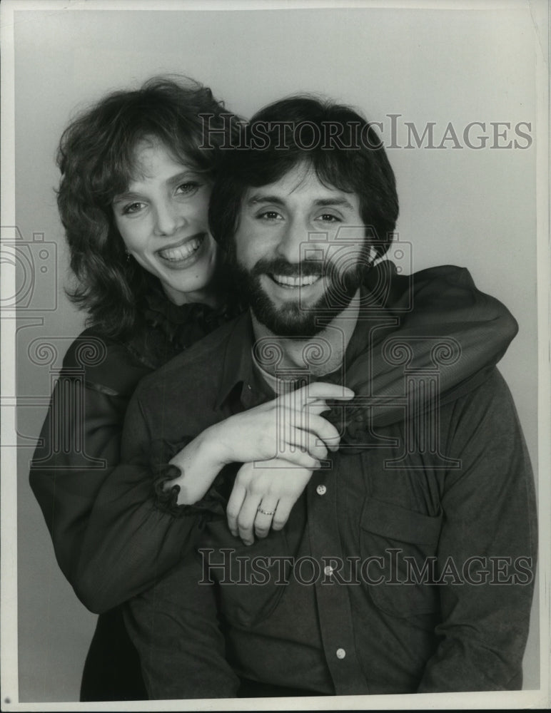1982 Press Photo Cindy Weintraub and Ron Silver star in &quot;Baker&#39;s Dozen&quot;- Historic Images