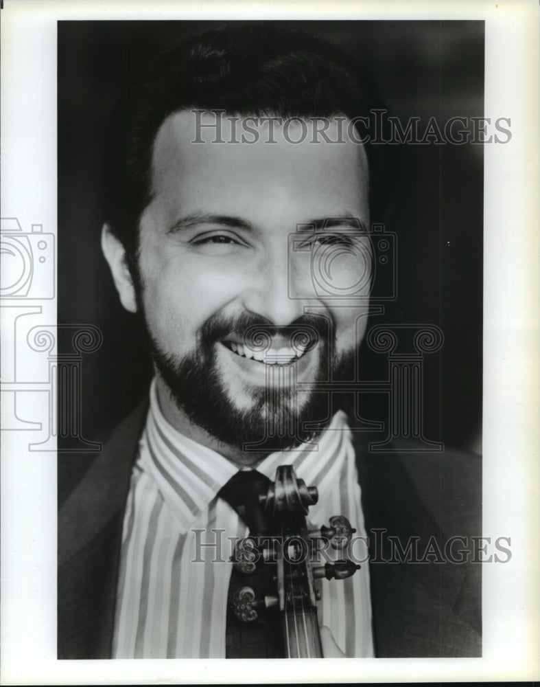 1990 Press Photo Violinist Dmitry Sitkovetsky - mjp29546- Historic Images