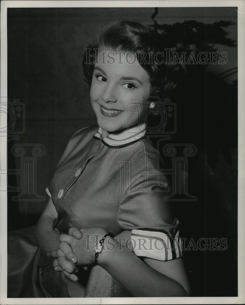 1960 Press Photo &quot;Johnny Ringo&quot; star Karen Sharpe- Historic Images