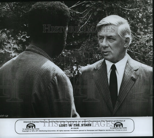 1973 Press Photo Actor Paul Rodgers in "LOST IN THE STARS"- Historic Images