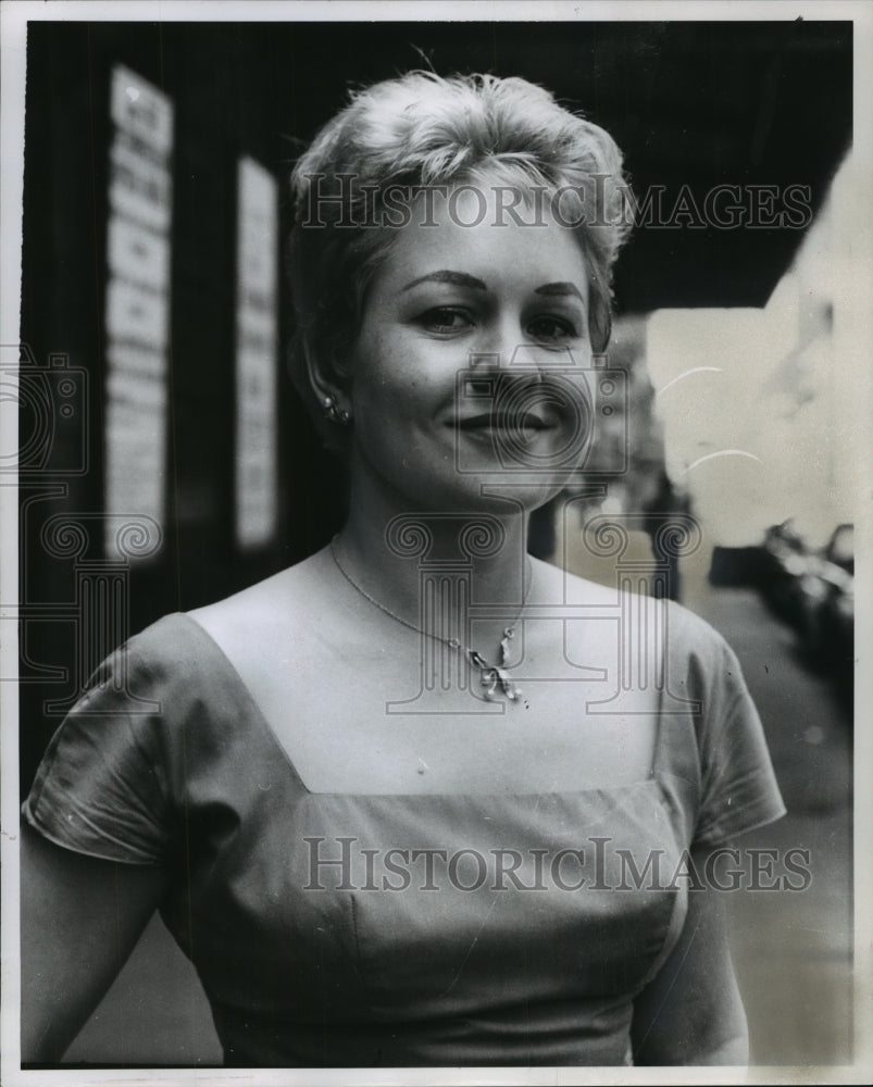 1961 Press Photo U. S. opera singer Lucille Kailer- Historic Images