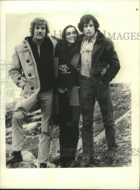 1984 Press Photo Jameson Parker & other stars of "A Small Circle of Friends"- Historic Images