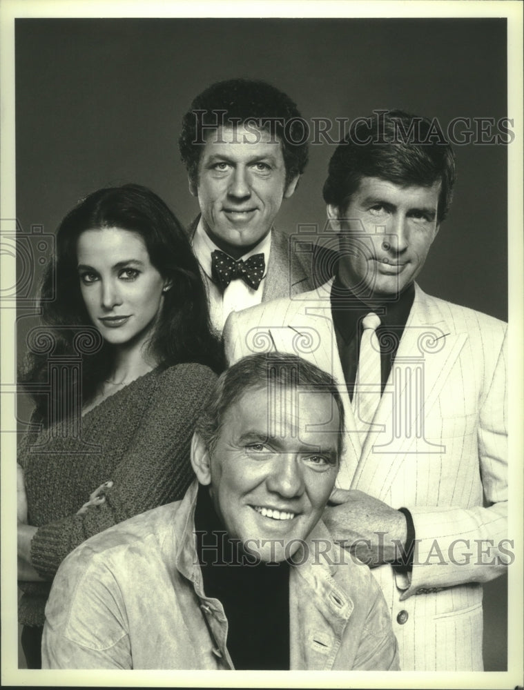 1980 Press Photo William Jordan &amp; other star in &quot;Beyond Westworld&quot; on CBS- Historic Images