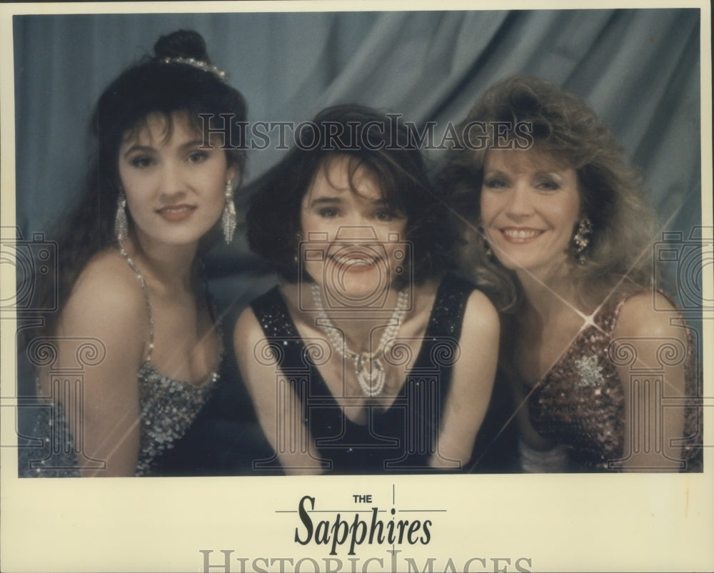 1992 Press Photo The Sapphires music group - mjp31825- Historic Images