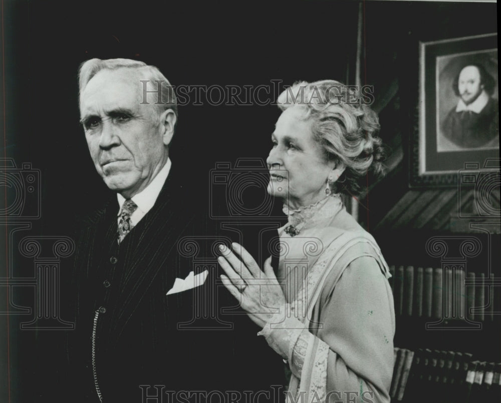 1988 Press Photo Jason Robards &amp; other in &quot;Long Day&#39;s Journey into Night&quot;- Historic Images