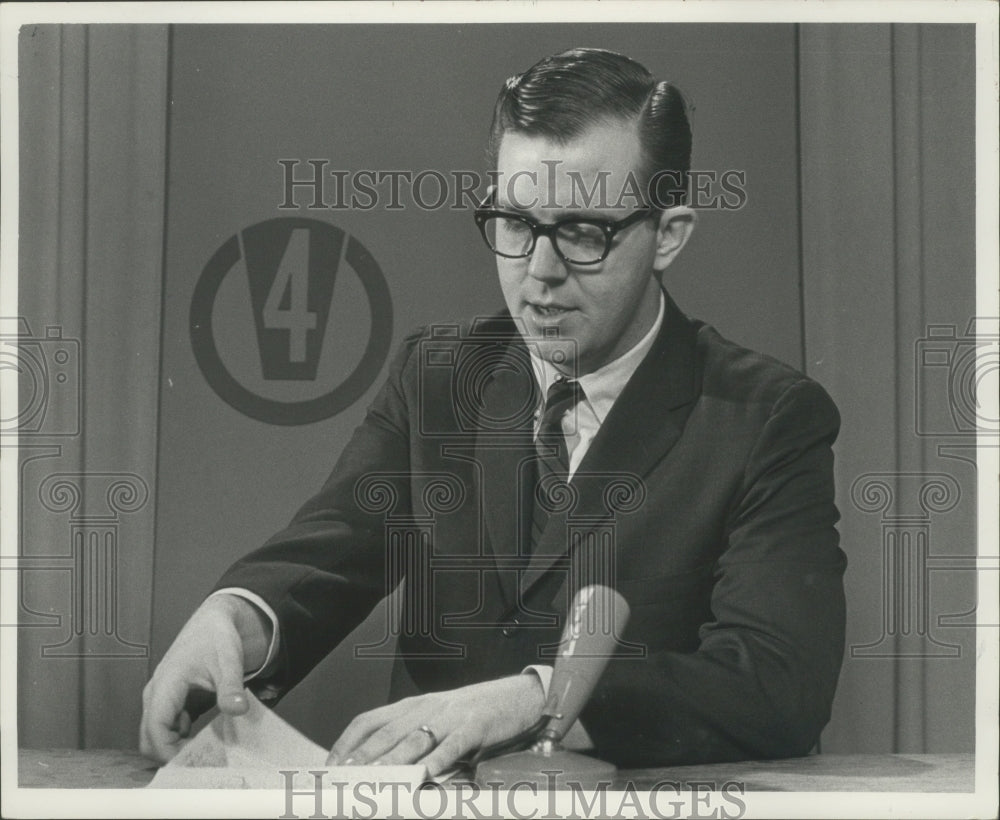 1966 Press Photo Ed Hinshaw, WTMJ - mjp32096- Historic Images