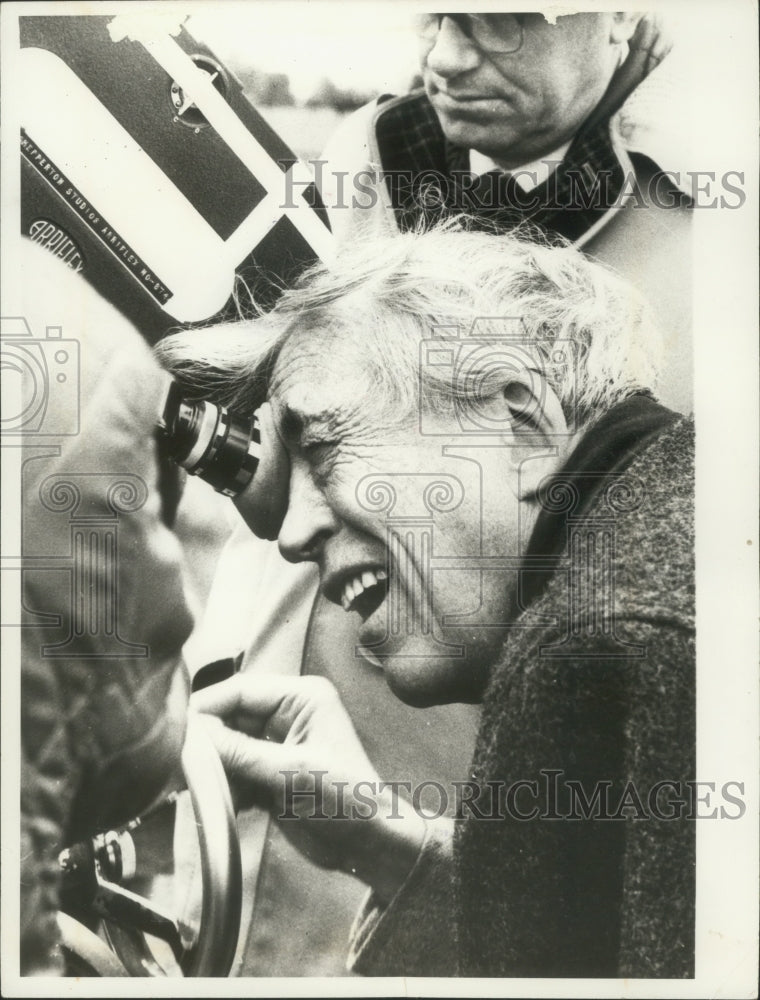 1968 Press Photo Director John Huston Filming in Dublin, Ireland - mjp32643- Historic Images