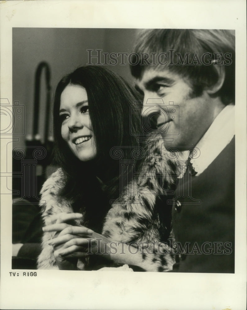 1969 Press Photo Actress Diana Rigg and other - mjp32923- Historic Images