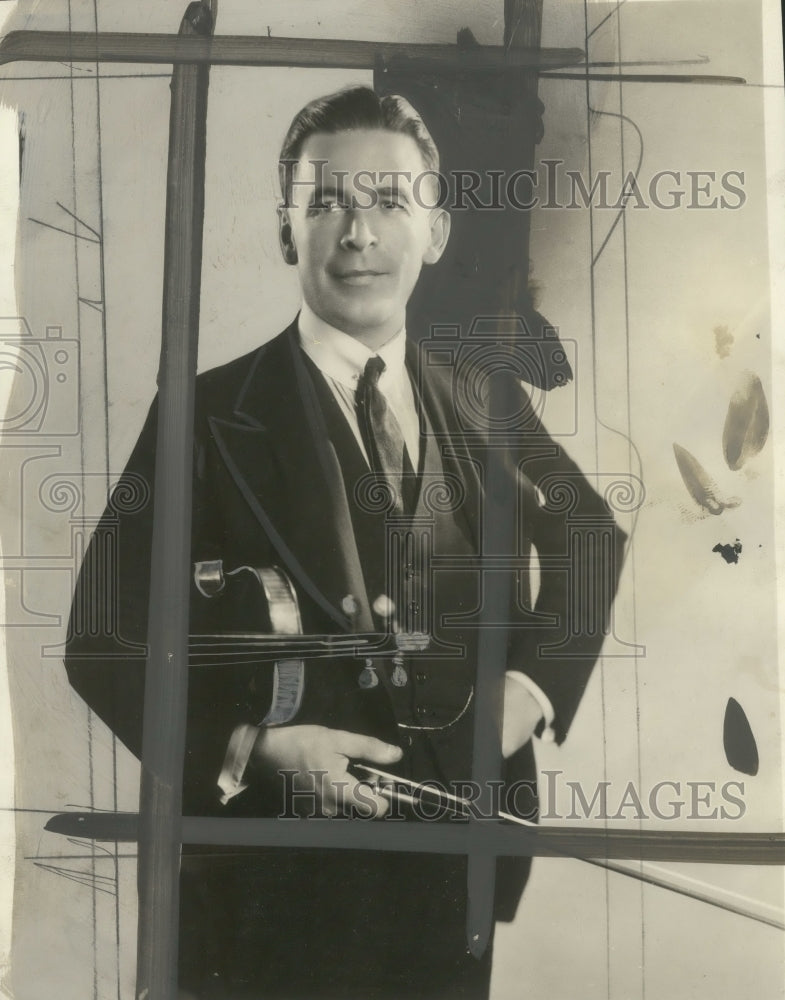 1931 Press Photo Albert Spalding, Violinist - mjp33072- Historic Images