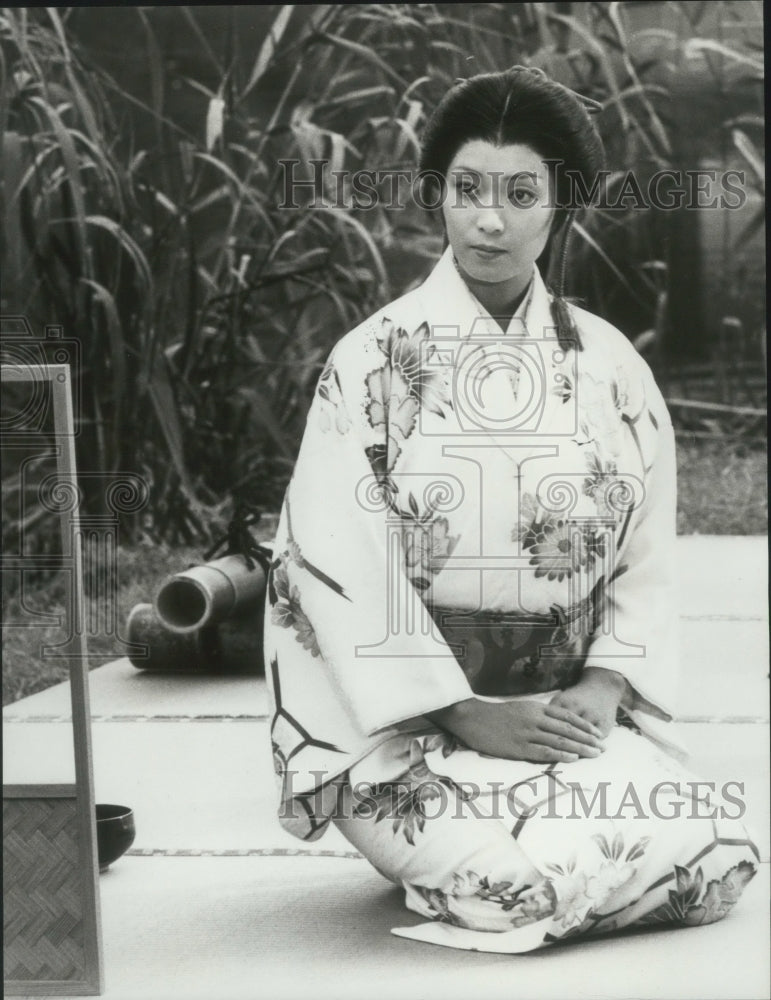 1980 Press Photo Yoko Shimada, actress, foreign - mjp33113- Historic Images