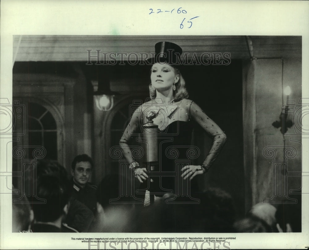 1981 Press Photo Hanna Schygulla in "Lili Marleen" - mjp33488- Historic Images