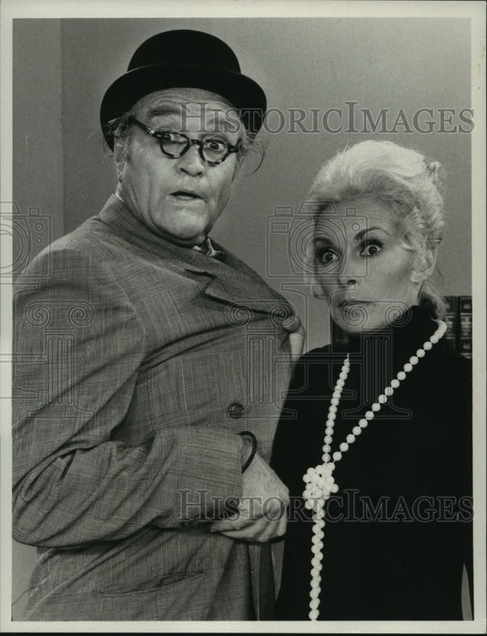 1969 Press Photo Comedian Red Skelton with guest star Janet Leigh - mjp33990- Historic Images
