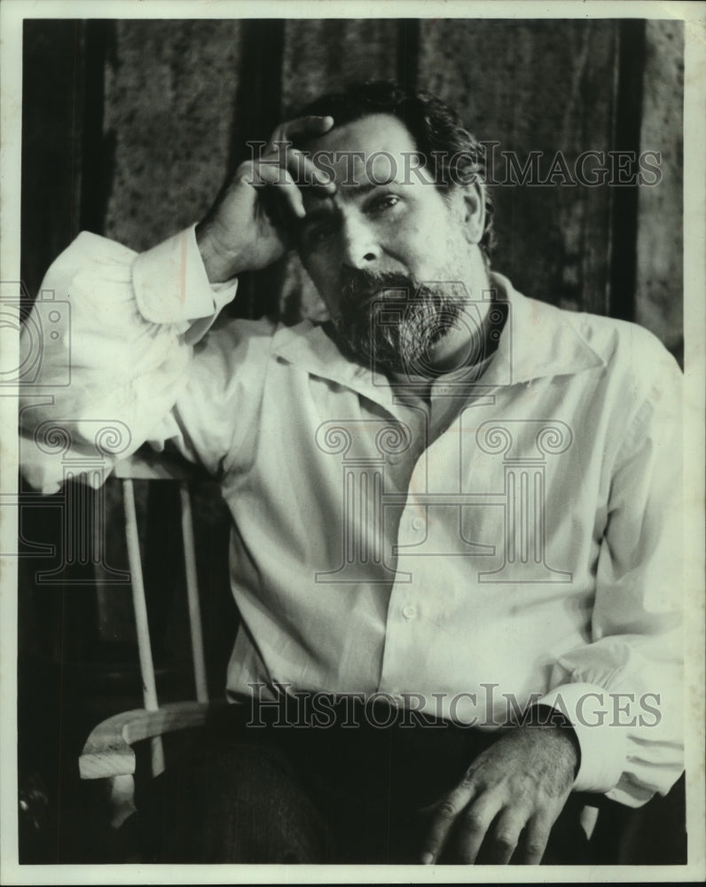 1966 Press Photo Actor Alexander Scourby - mjp34284- Historic Images
