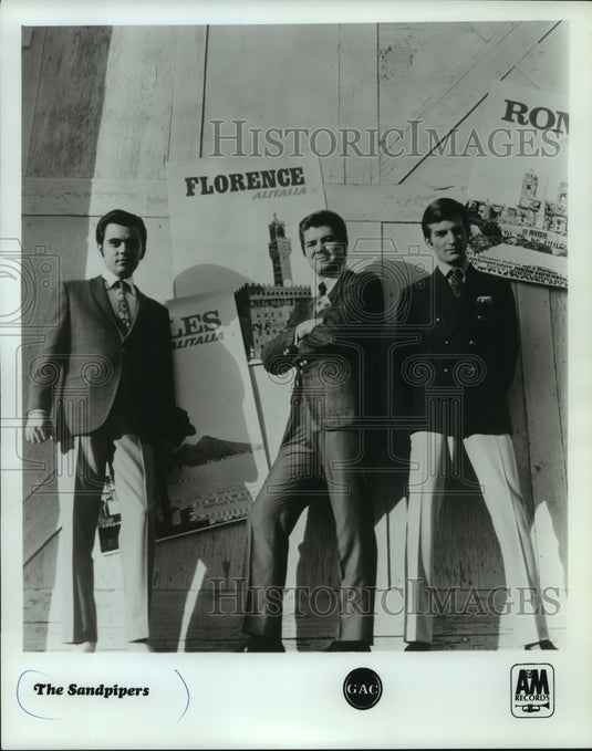 1968 Press Photo Singing group The Sandpipers - mjp34942- Historic Images