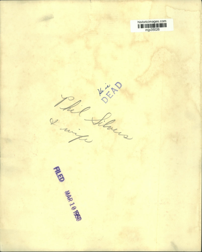 1950 Press Photo Jo Carroll Dennison at Trial for Divorce From Phil Silvers