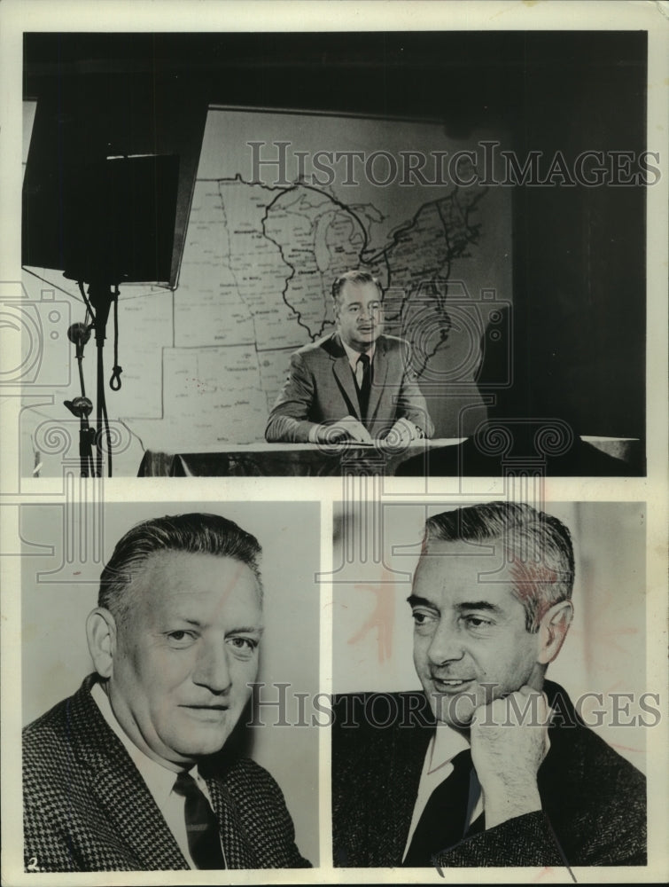 1962 Press Photo Howard K. Smith, correspondent - mjp35242