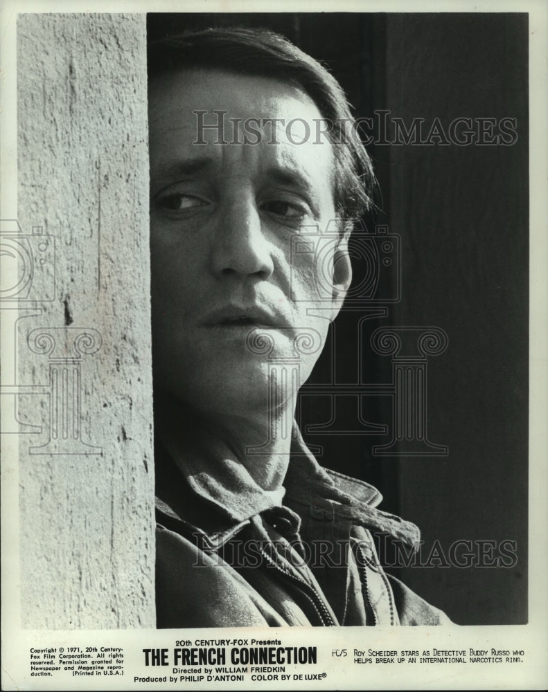 1971 Press Photo Roy Scheider stars in &quot;The French Connection&quot; - mjp35435- Historic Images