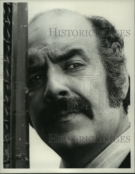 1973 Press Photo Pernell Roberts guest stars on "Mannix" on CBS - mjp35445- Historic Images