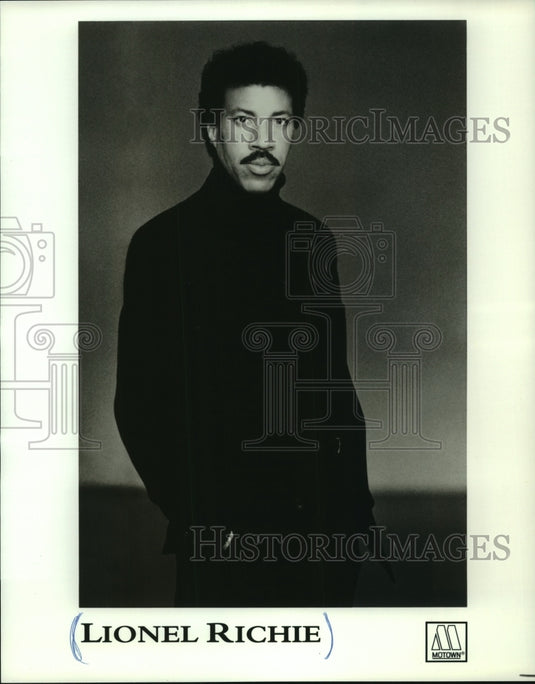 Press Photo Singer Lionel Richie - mjp36464- Historic Images