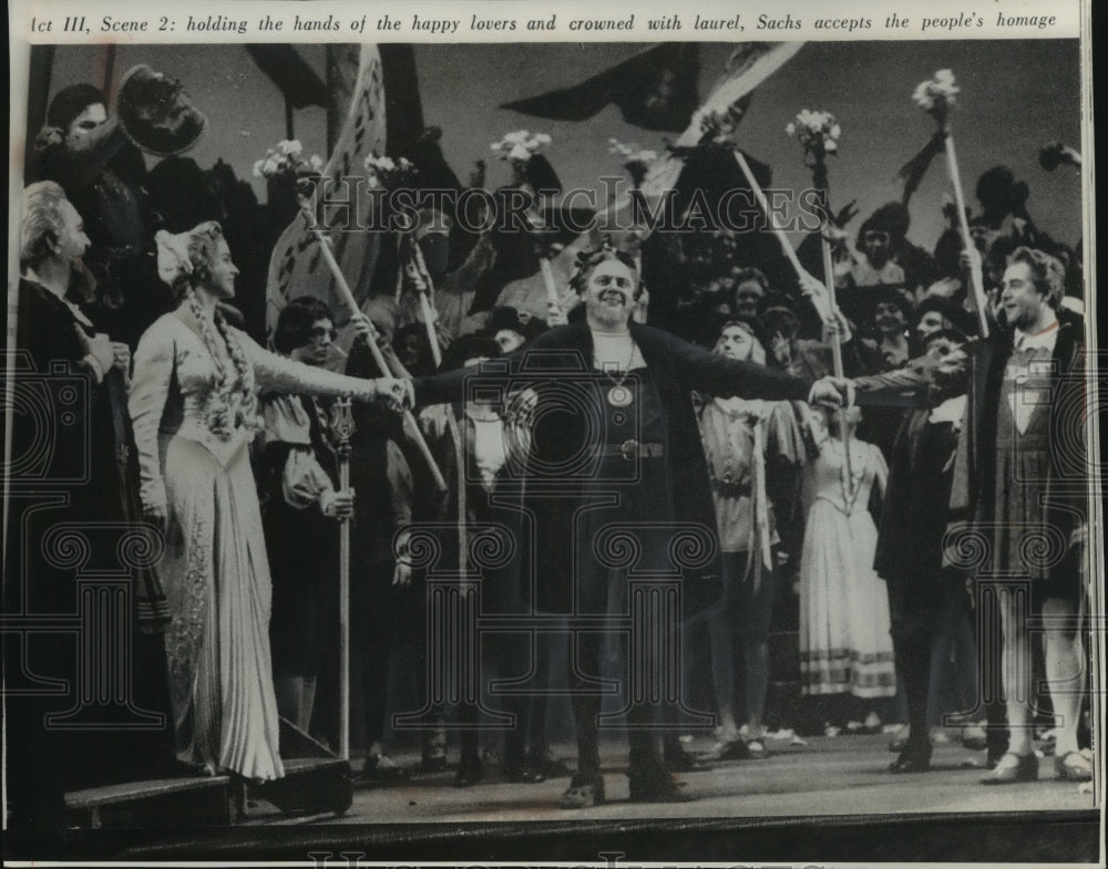 Press Photo Hans Sachs, German Meistersinger and Poet - mjp36922- Historic Images