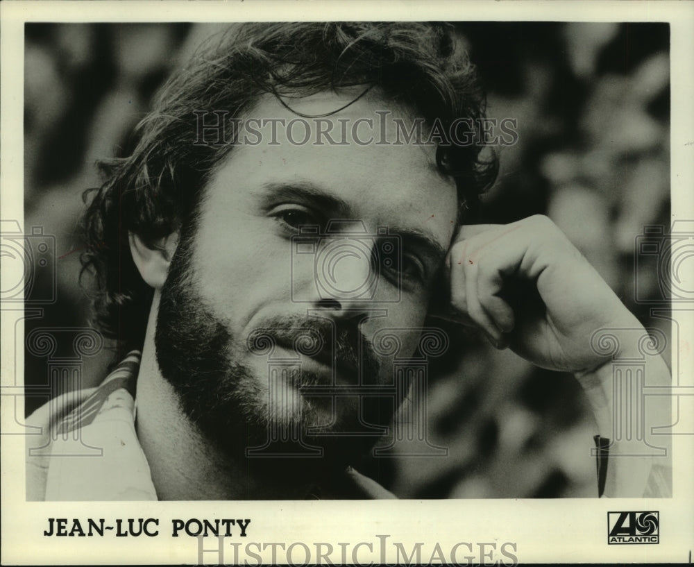 1976 Press Photo French Jazz-Rock Violinist Jean Luc-Ponty - mjp37180- Historic Images