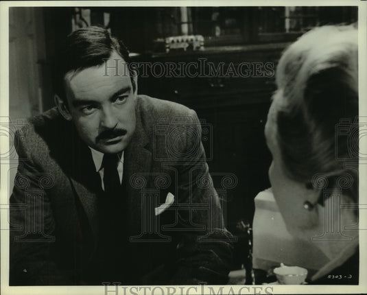1963 Press Photo RIchard Johnson And Julie Harris In 'The Haunting' - mjp37349- Historic Images