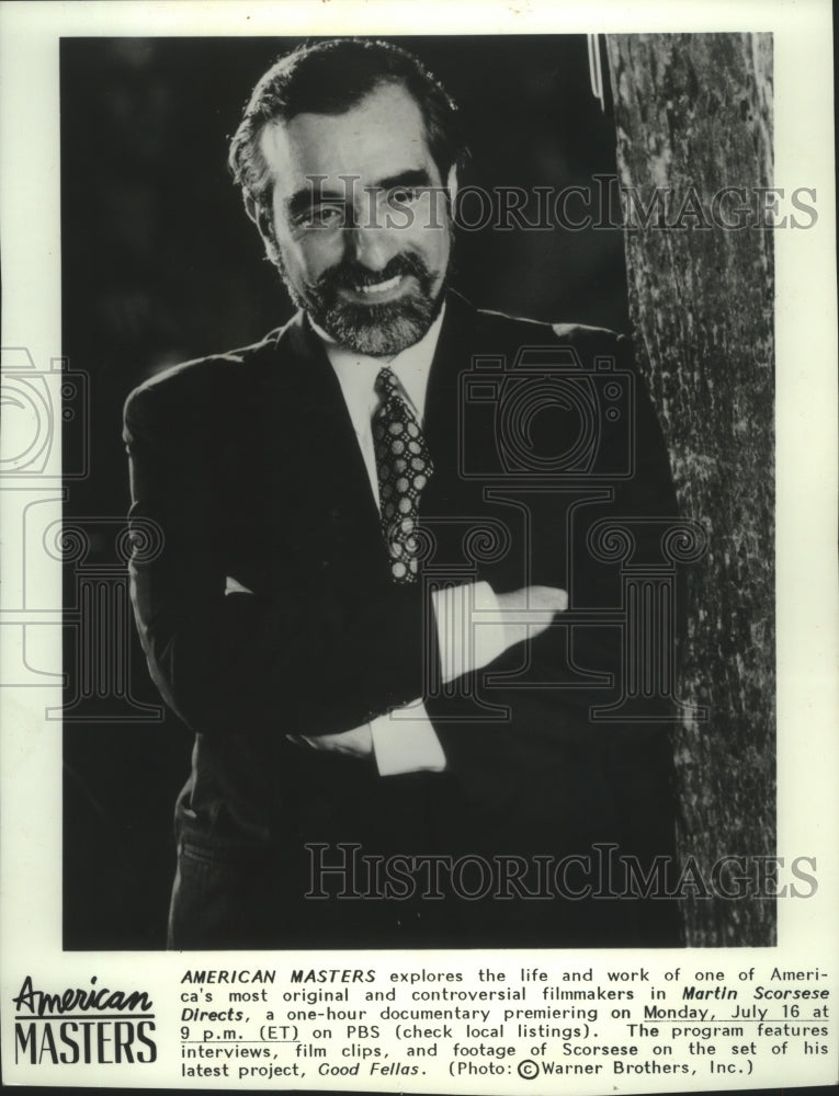 1990 Press Photo Director Martin Scorsese - mjp37447- Historic Images