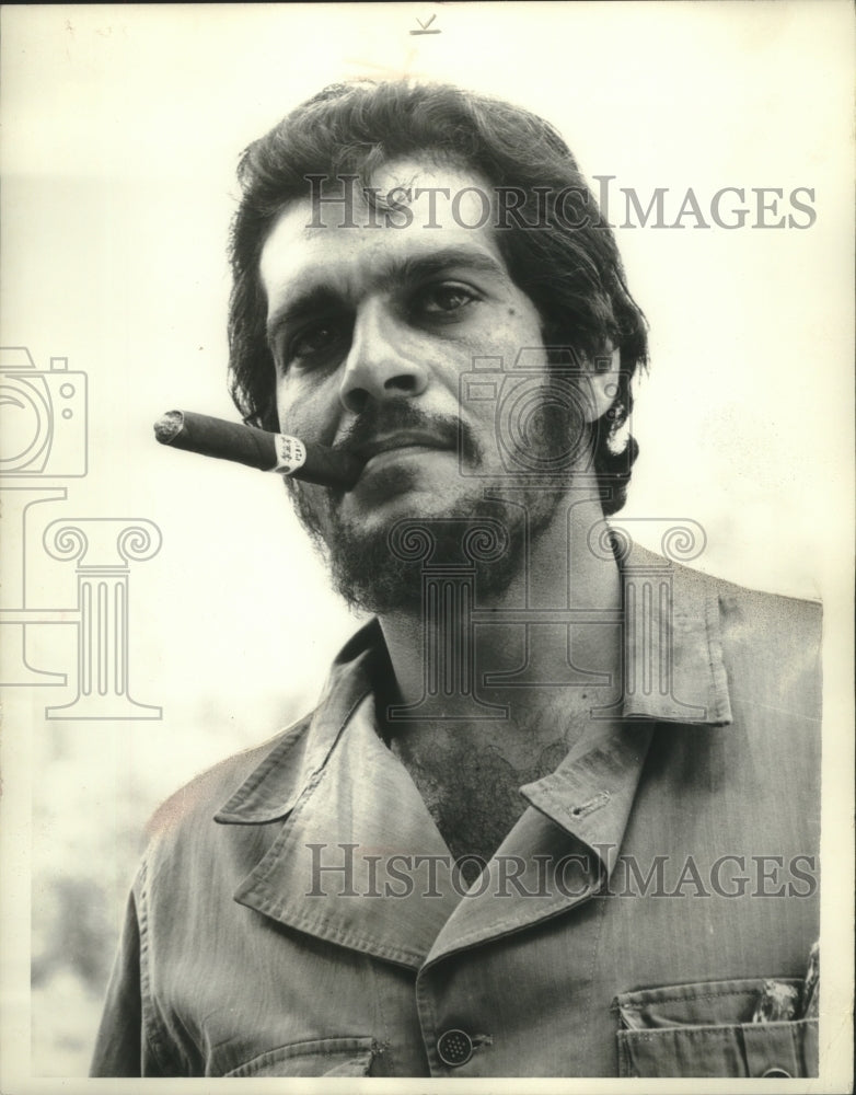 1969 Press Photo Actor Omar Sharif Plays Ernesto Guevara In &#39;Che!&#39; - mjp37507- Historic Images