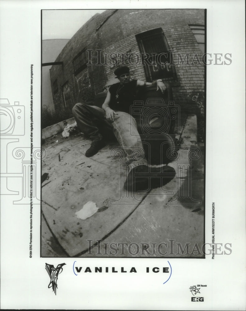 1994 Press Photo Singer Vanilla Ice - mjp37654- Historic Images