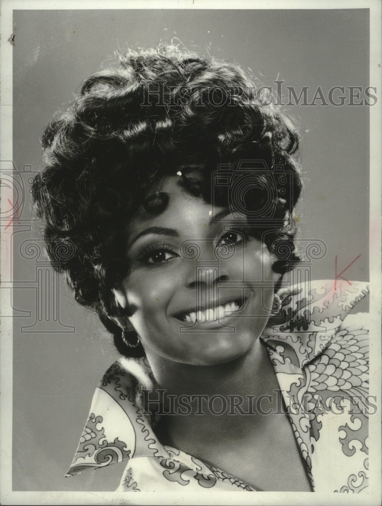 1969 Press Photo Entertainer Leslie Uggams - mjp37732- Historic Images
