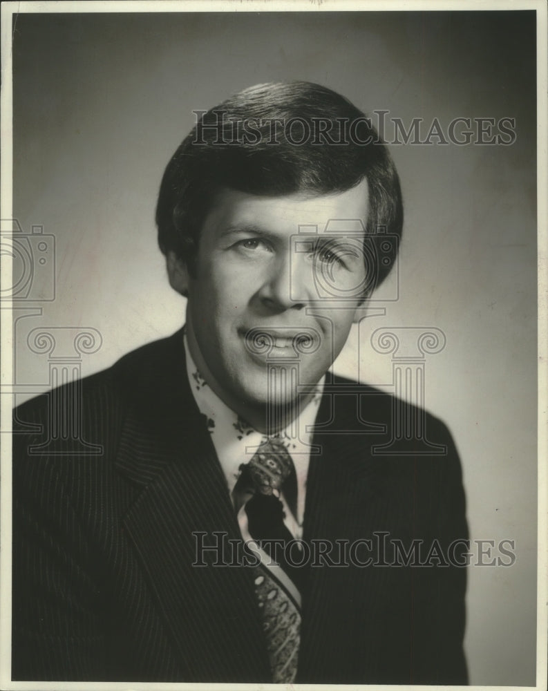 1976 Press Photo Bill Taylor, Channel 12 TV - mjp37850- Historic Images