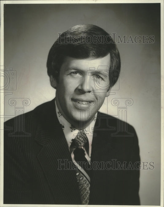 1976 Press Photo Bill Taylor, Channel 12 TV - mjp37850- Historic Images