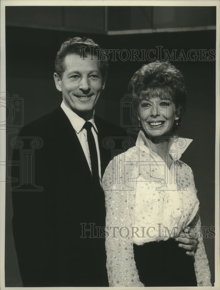 1965 Press Photo Gwen Verdon guests on The Danny Kaye Show, on CBS. - mjp37935- Historic Images