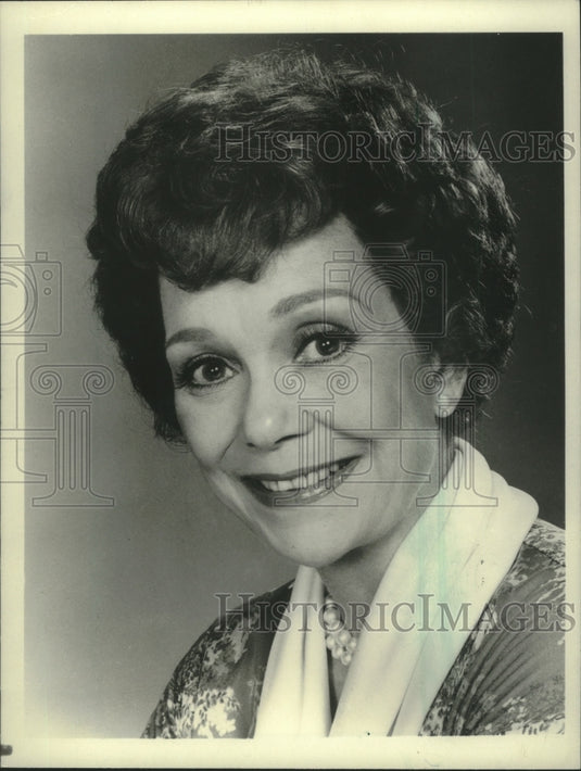 1981 Press Photo â€œFalcon Crestâ€ series star Jane Wyman - mjp37974- Historic Images