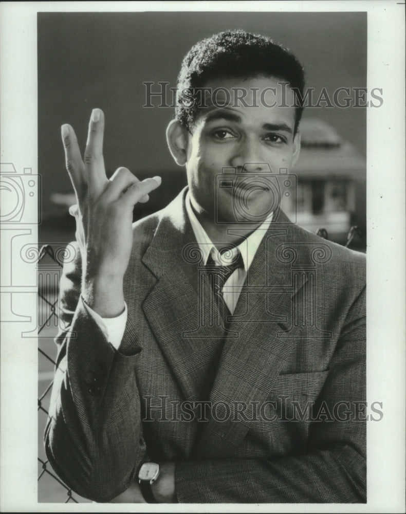 1988 Press Photo Actor Mario Van Peebles - mjp38072- Historic Images