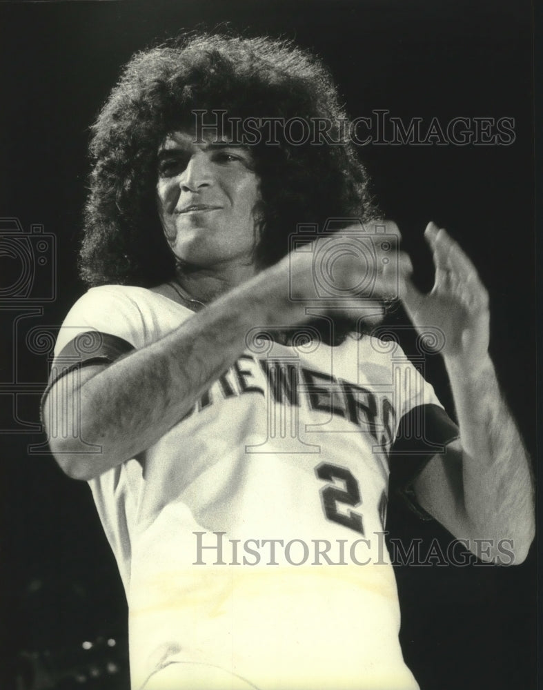 1979 Press Photo Singer Gino Vannelli at the Arena - mjp38079- Historic Images