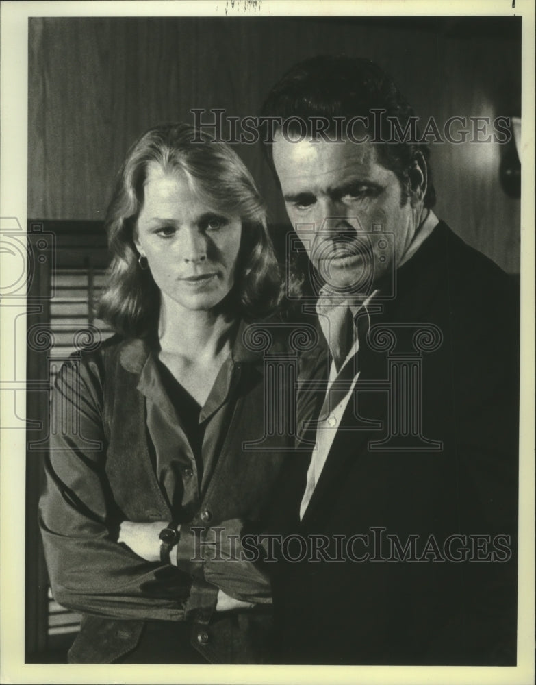 1979 Press Photo James Garner, Mariette Hartley, actors "The Rockford Files."- Historic Images